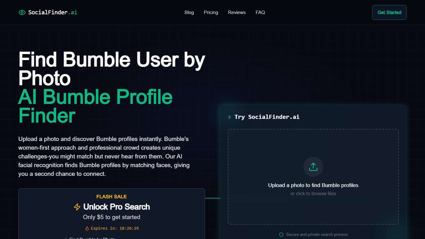 Find Bumble User by Photo - AI Bumble Profile Finder (Discover Verified Users)
